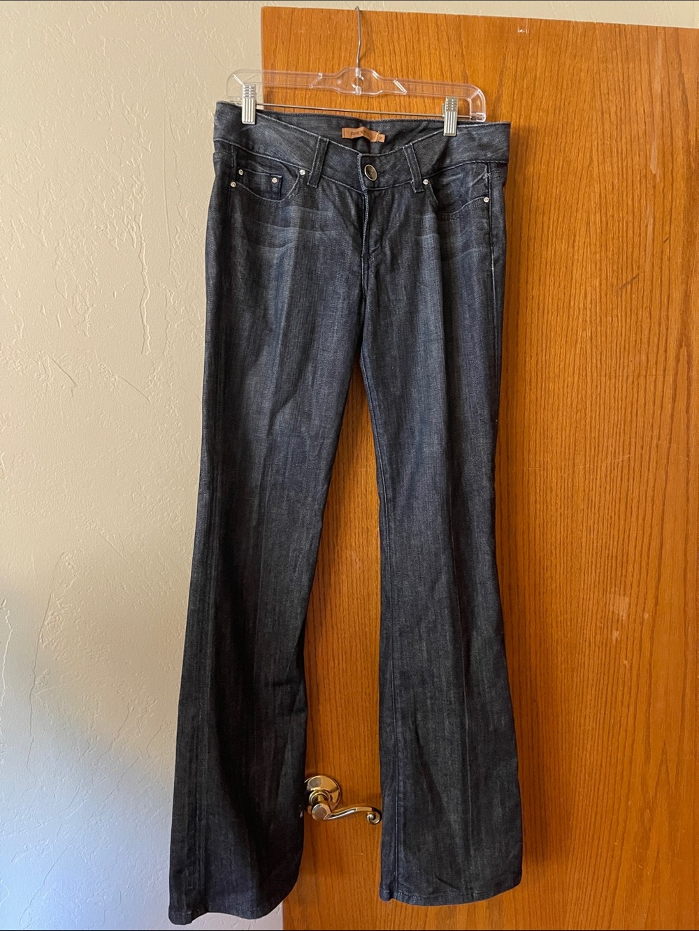 Arden B Charcoal Flare Jeans